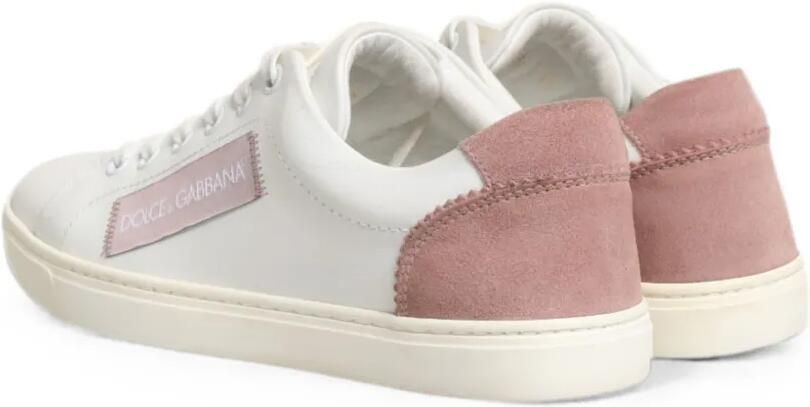 Dolce & Gabbana Leren sneakers met logopatch Wit - Foto 5