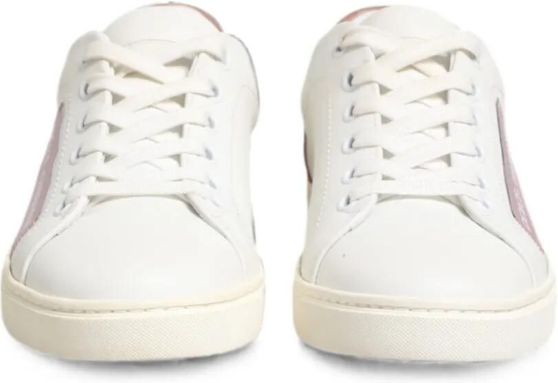 Dolce & Gabbana Leren sneakers met logopatch Wit - Foto 3