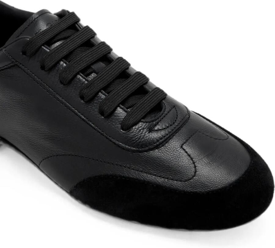 Dolce & Gabbana Leren sneakers met vlakken Zwart - Foto 2