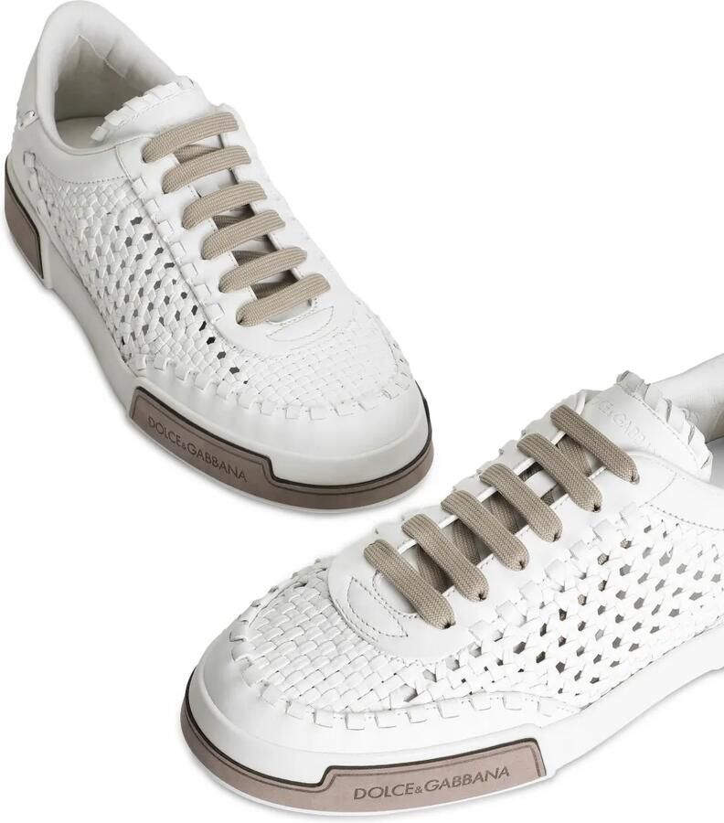 Dolce & Gabbana Leren sneakers Wit - Foto 2