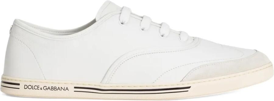 Dolce & Gabbana Leren sneakers Wit