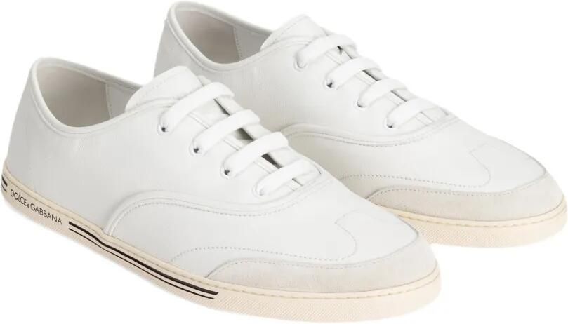 Dolce & Gabbana Leren sneakers Wit - Foto 3