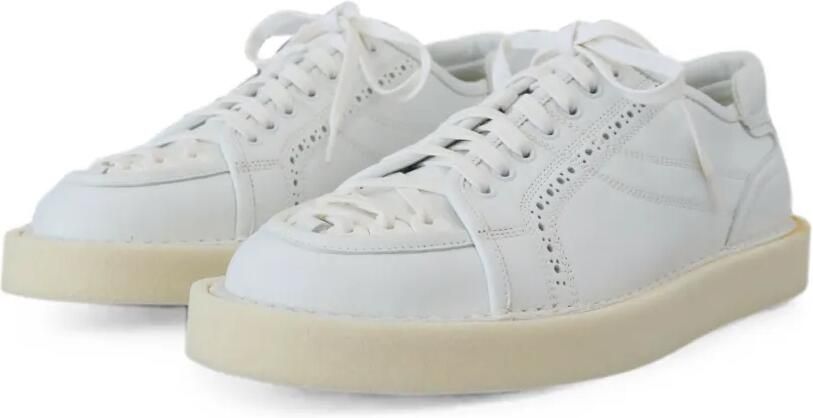 Dolce & Gabbana Leren sneakers Wit - Foto 3