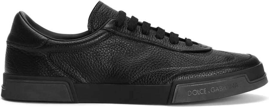 Dolce & Gabbana Leren sneakers Zwart