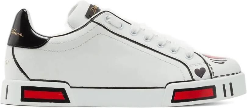 Dolce & Gabbana Limited Edition Portofino sneakers Wit