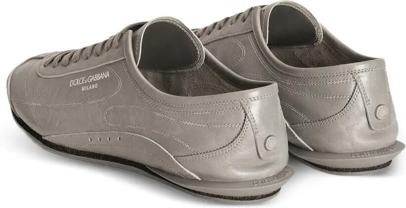Dolce & Gabbana Lipari kalfsleren sneakers Grijs - Foto 2