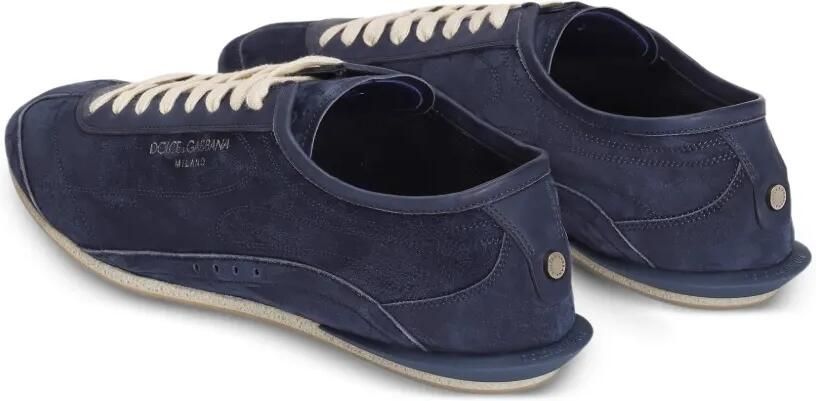 Dolce & Gabbana Lipari Plus derby kalfsleren schoenen Blauw - Foto 3