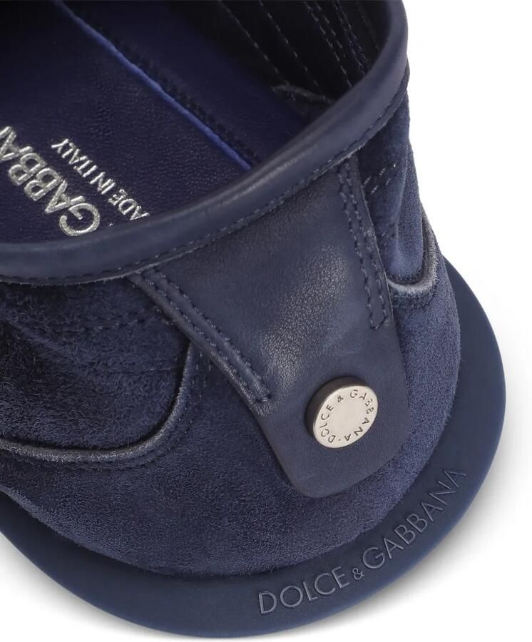 Dolce & Gabbana Lipari Plus derby kalfsleren schoenen Blauw - Foto 4