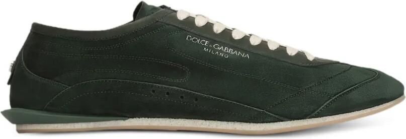 Dolce & Gabbana Lipari Plus derby kalfsleren schoenen Groen