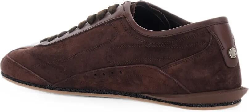 Dolce & Gabbana Lipari suède sneakers met logo-detail Bruin - Foto 3