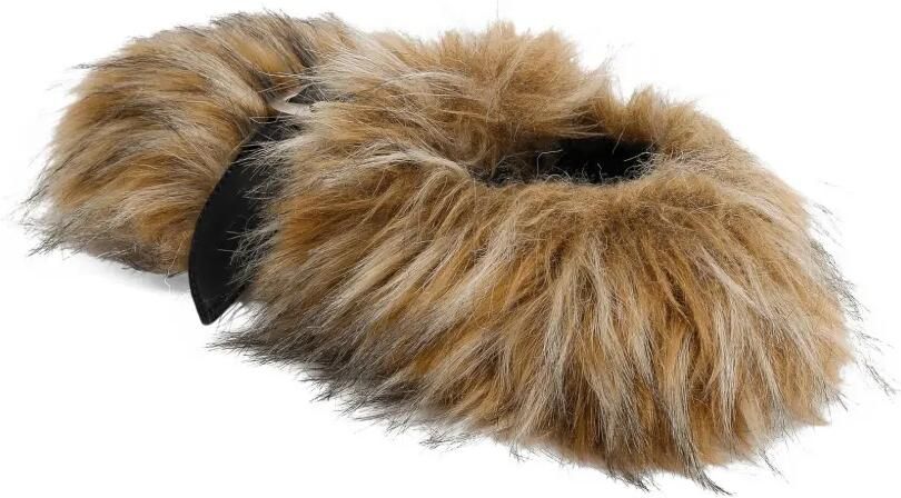 Dolce & Gabbana Loafers met bont gesp Bruin - Foto 4