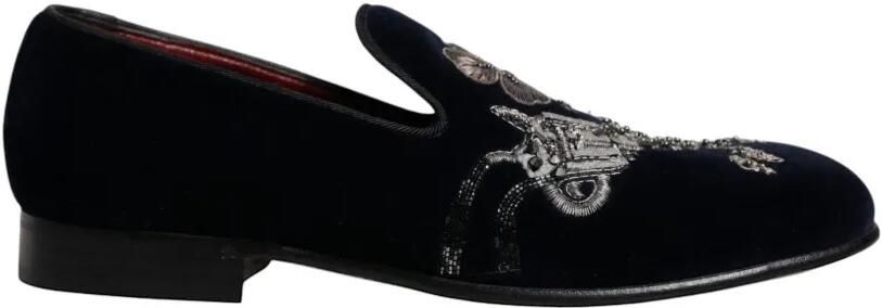 Dolce & Gabbana Loafers met borduurwerk Zwart