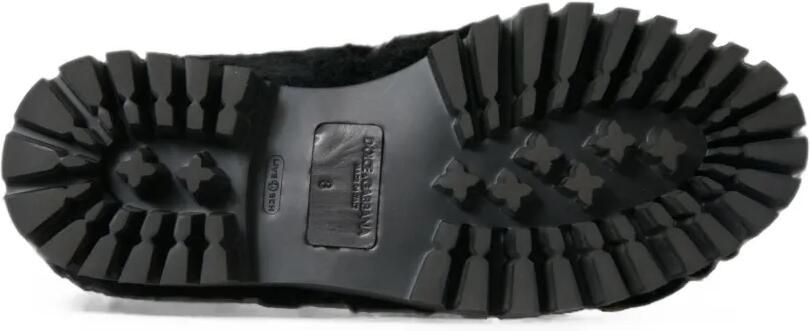 Dolce & Gabbana Loafers met chunky zool Zwart - Foto 3