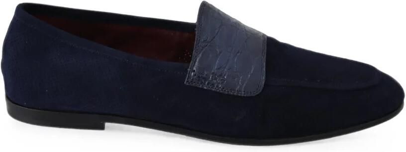Dolce & Gabbana Loafers met ronde neus Blauw