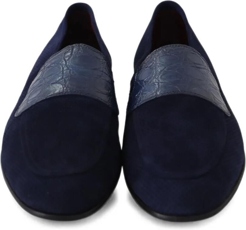 Dolce & Gabbana Loafers met ronde neus Blauw - Foto 2
