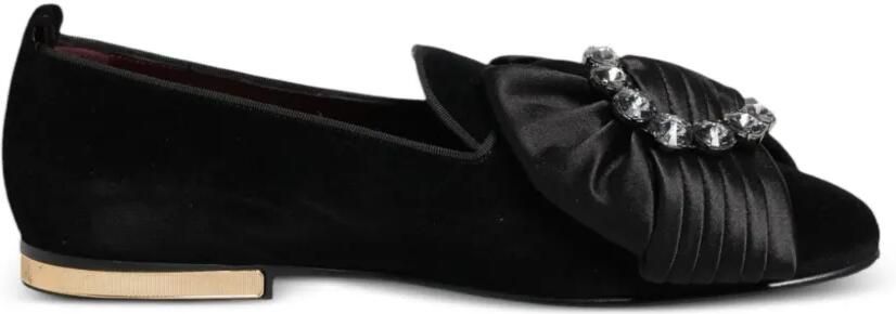 Dolce & Gabbana Loafers verfraaid met kristallen Zwart
