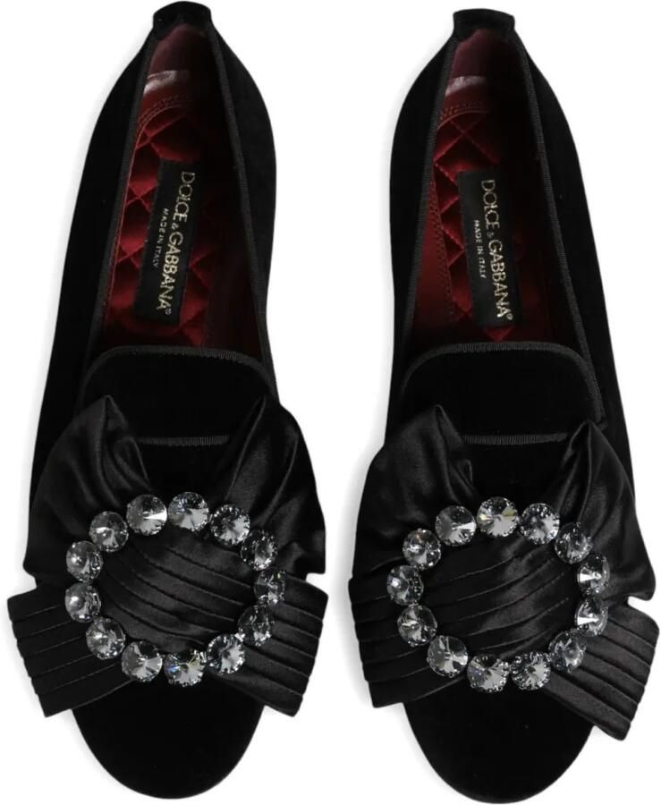 Dolce & Gabbana Loafers verfraaid met kristallen Zwart - Foto 2
