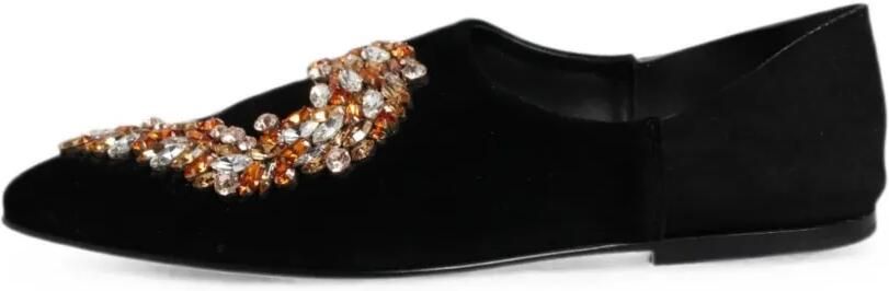 Dolce & Gabbana Loafers verfraaid met kristallen Zwart - Foto 5