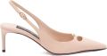Dolce & Gabbana Lollo slingback pumps met hak Beige - Beige