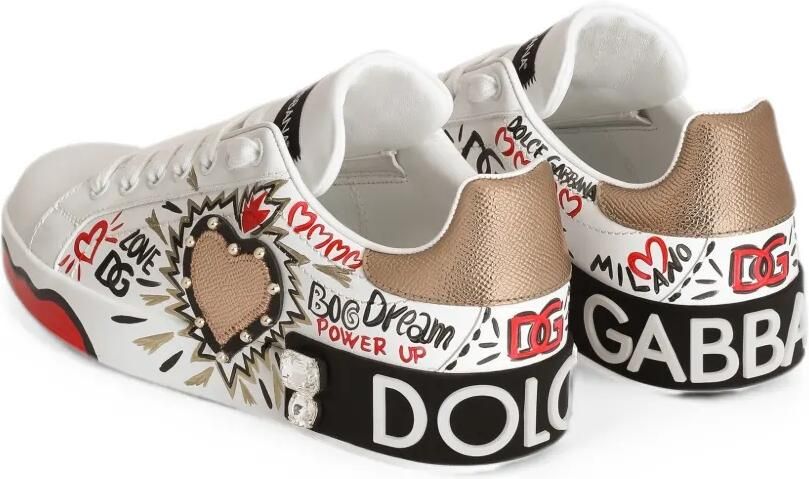 Dolce & Gabbana Low-top sneakers Wit - Foto 4