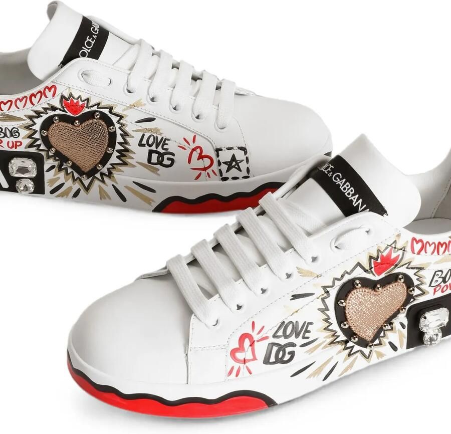Dolce & Gabbana Low-top sneakers Wit - Foto 2