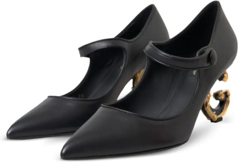 Dolce & Gabbana Mary Jane leren pumps Zwart