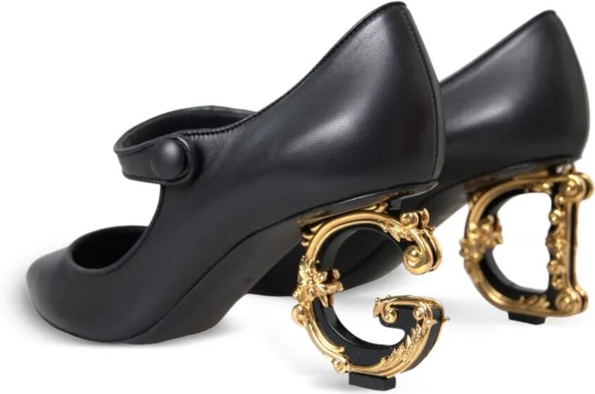 Dolce & Gabbana Mary Jane leren pumps Zwart - Foto 4