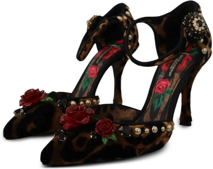 Dolce & Gabbana Mary Jane pumps met print Bruin