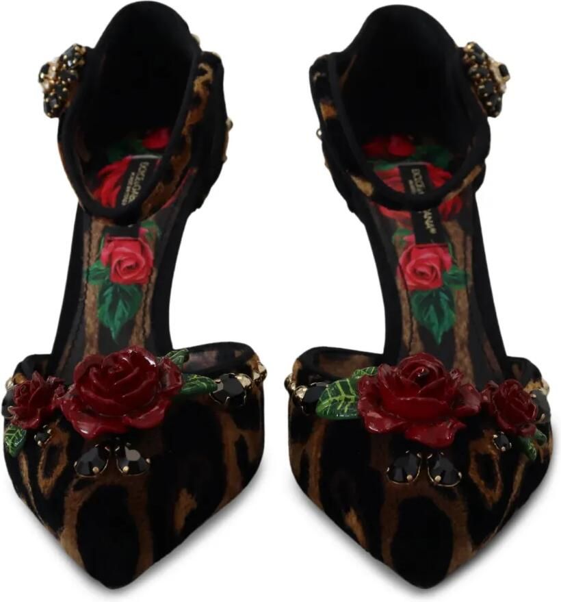 Dolce & Gabbana Mary Jane pumps met print Bruin - Foto 2