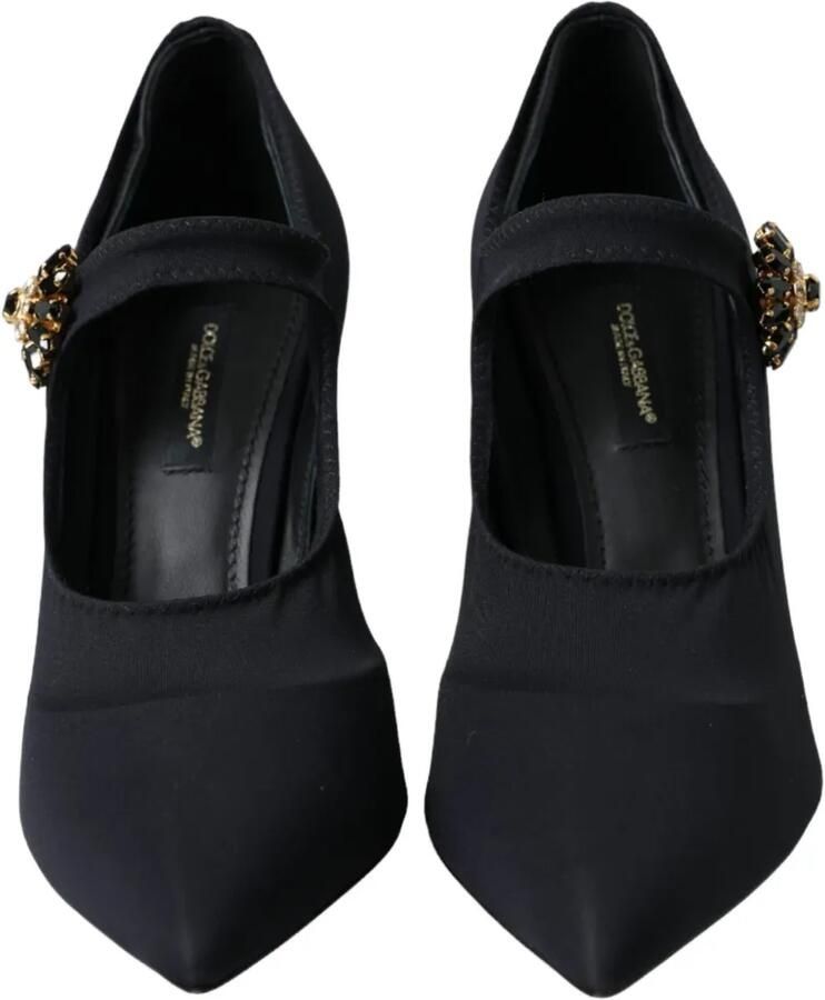 Dolce & Gabbana Mary Jane pumps verfraaid met kristallen Zwart - Foto 2