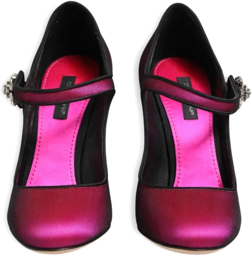 Dolce & Gabbana Mary Jane pumps verfraaid met stras Roze - Foto 2