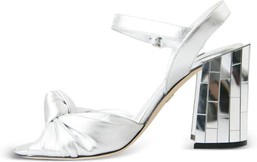 Dolce & Gabbana Metallic sandalen Zilver - Foto 3
