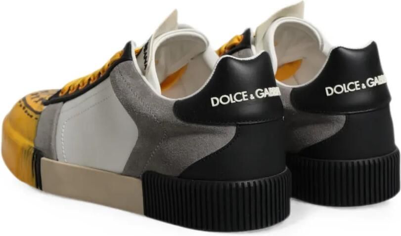 Dolce & Gabbana Miami sneakers met vlakken Geel - Foto 5