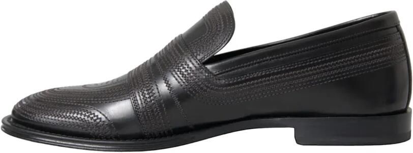 Dolce & Gabbana Michelangelo leren loafers met decoratieve stiksels Bruin - Foto 5