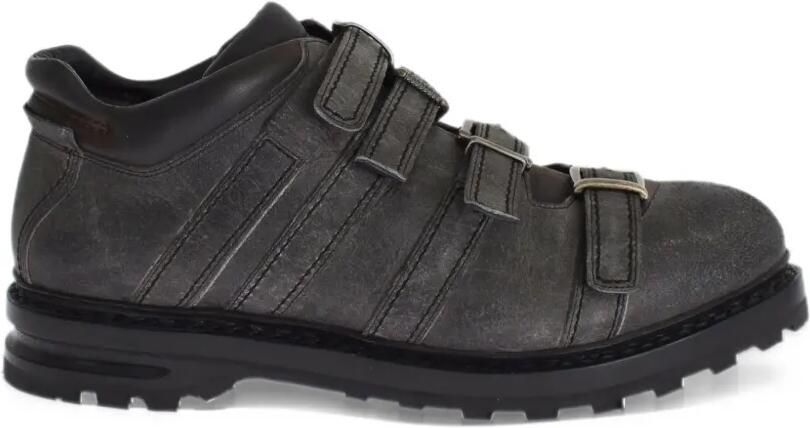 Dolce & Gabbana multi-strap buckle-fastening biker boots Grijs