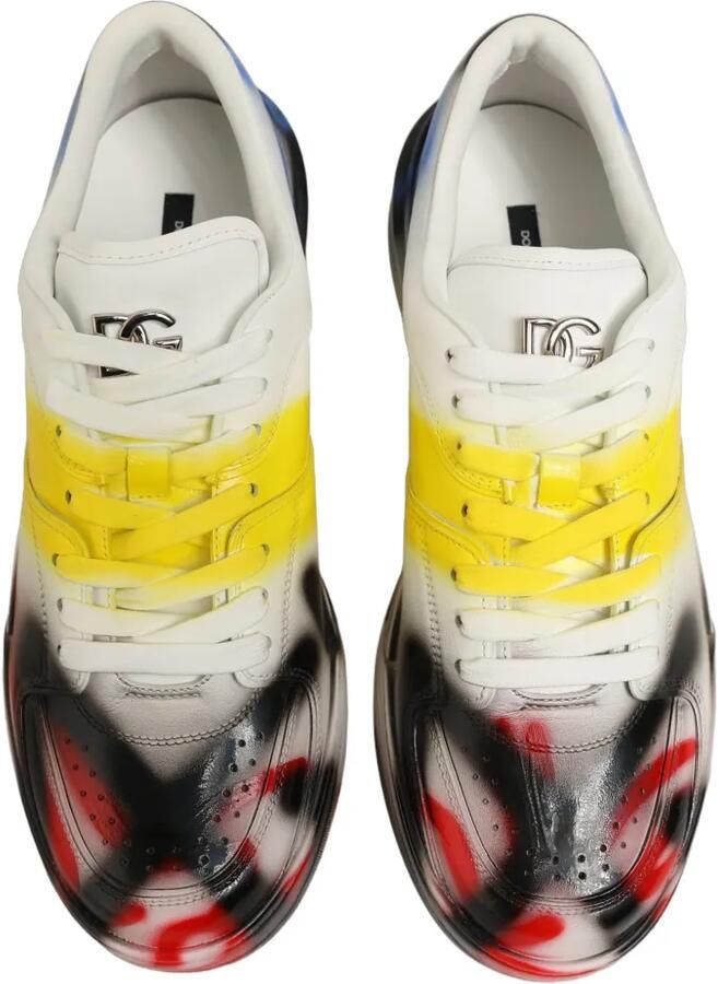 Dolce & Gabbana New Roma paint sneakers Wit - Foto 2