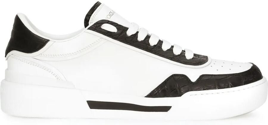 Dolce & Gabbana New Roma sneakers met vlakken Wit