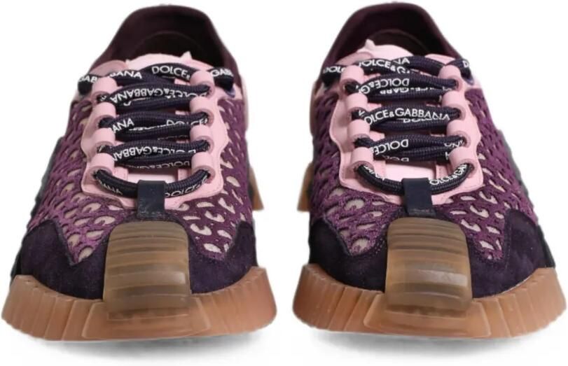 Dolce & Gabbana NS1 logoprint sneakers Paars - Foto 3