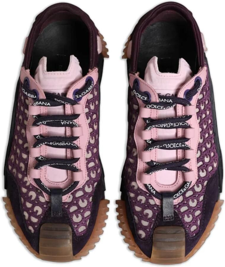 Dolce & Gabbana NS1 logoprint sneakers Paars - Foto 2
