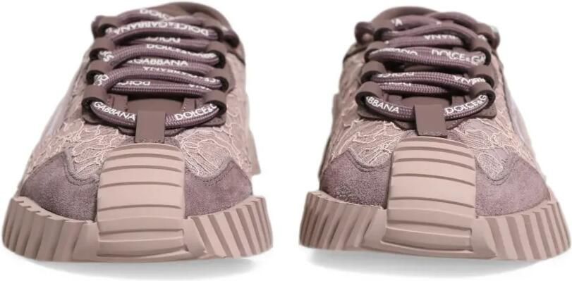 Dolce & Gabbana NS1 low-top lace sneakers Roze - Foto 2