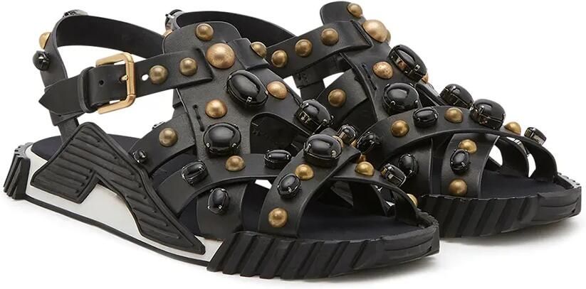 Dolce & Gabbana NS1 sandalen met studs Zwart - Foto 4