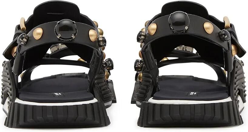 Dolce & Gabbana NS1 sandalen met studs Zwart - Foto 3