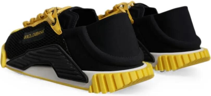Dolce & Gabbana NS1 sneakers met mesh vlak Zwart - Foto 4
