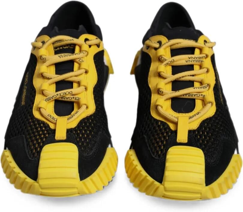 Dolce & Gabbana NS1 sneakers met mesh vlak Zwart - Foto 2