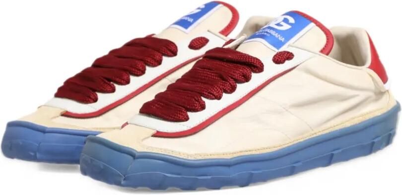 Dolce & Gabbana Old Runner lace-up sneakers Beige - Foto 4