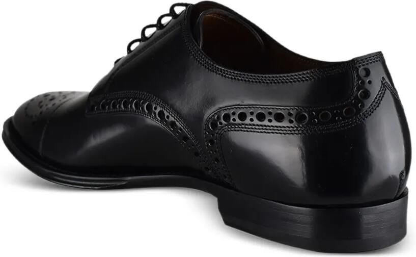 Dolce & Gabbana Oxford veterschoenen met geperforeerd detail Zwart - Foto 2