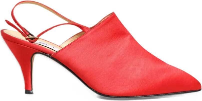 Dolce & Gabbana pointed-toe slingback pumps Rood