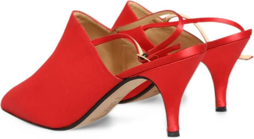 Dolce & Gabbana pointed-toe slingback pumps Rood - Foto 5
