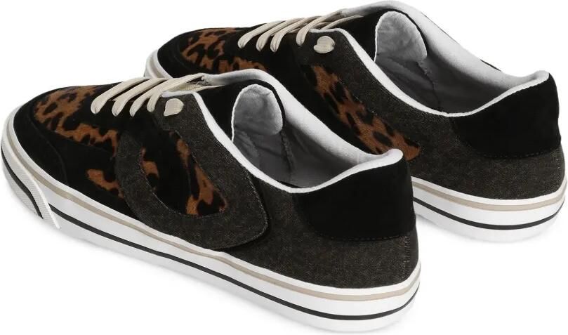 Dolce & Gabbana Pony DG Sailing sneakers met luipaardprint Zwart - Foto 4