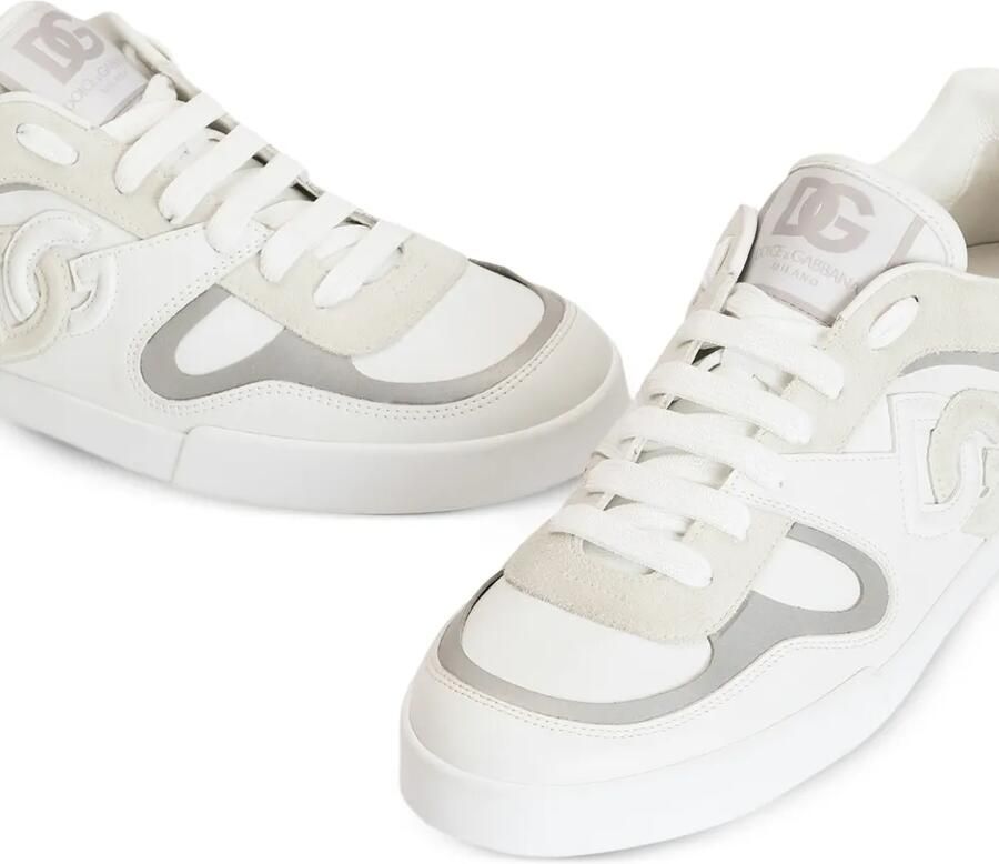 Dolce & Gabbana Portofino kalfsleren sneakers Beige - Foto 2